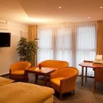 Double deluxe room at Parkhotel Goldlinde.