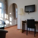 Cozy drawing room at Parkhotel Goldlinde in Bodenwerder.