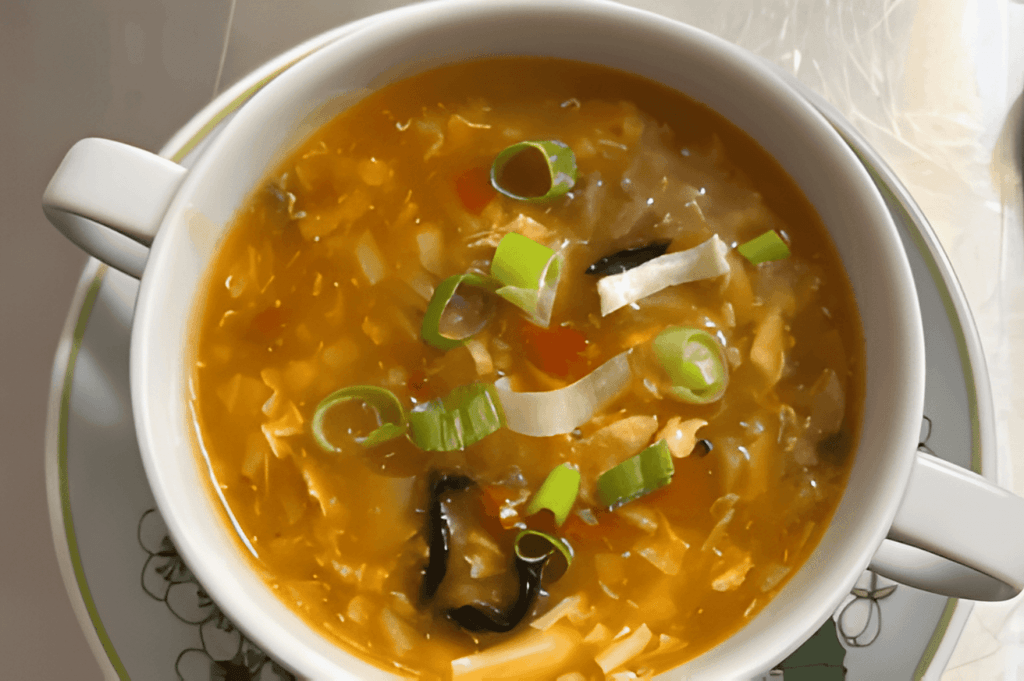 Restaurant 4 Sauer-Scharf-Suppe